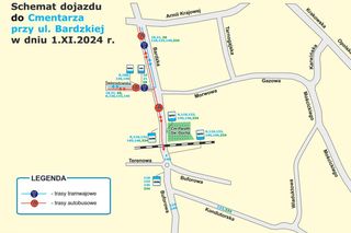 Znamy rozkłady jazdy MPK na 1 listopada 2024 roku