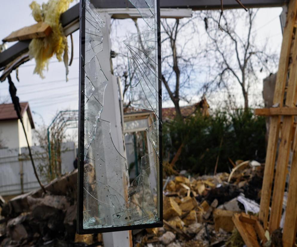 Ukraina. Zniszczenia po rosyjskim ataku dronów w Odessie
