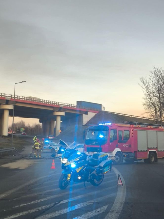 Do wypadku doszło na granicy Bytomia, Piekar Śląskich i Radzionkowa