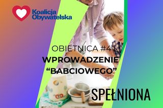 4. Wprowadzenie babciowego - program Aktywny Rodzic