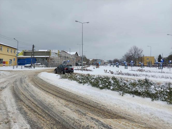 Starachowice zasypane śniegiem