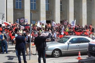 Protest ratowników medycznych we Wrocławiu