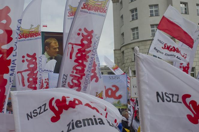 NSZZ Solidarność, protest Solidarności