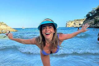 Edyta Herbuś na wakacjach