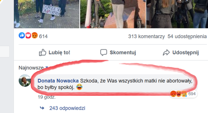 Szokujący wpis nauczycielki Ekonomika w Lesznie w mediach społecznościowych 