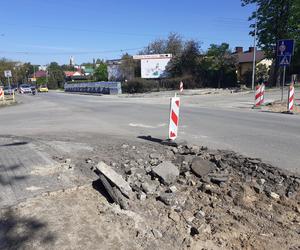 Utrudnienia na ulicach Bankowej i Kaczyńskiej w Starachowicach