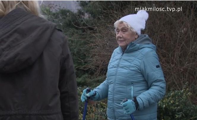 M jak miłość. Barbara Mostowiak (Teresa Lipowska),  Jagoda (Katarzyna Kołeczek)