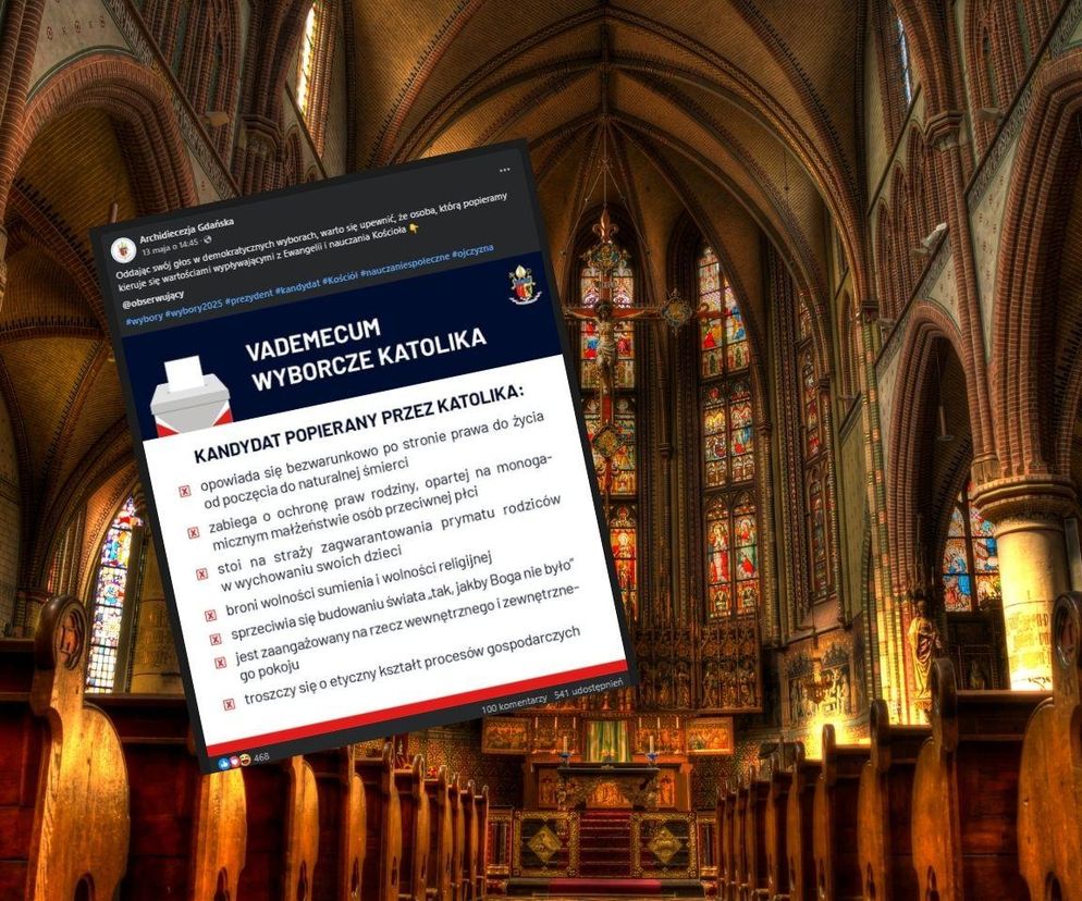 Archidiecezja opublikowała wytyczne dla wyborców. Internauci podzieleni 