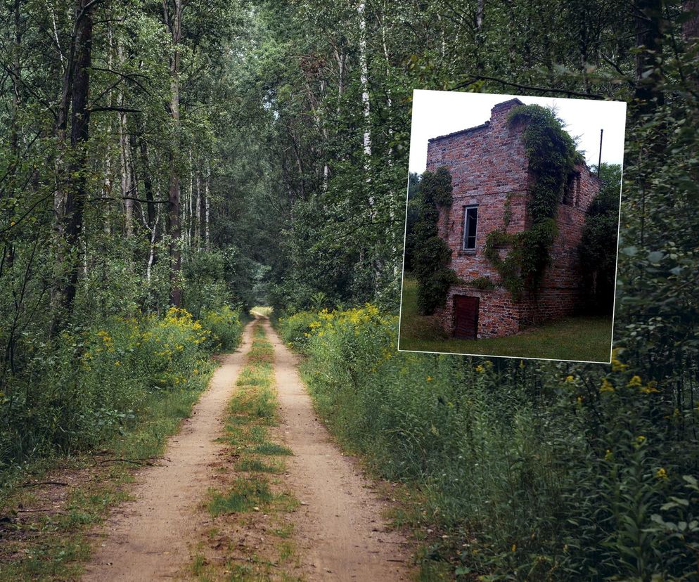 Opuszczona wieś Ławy