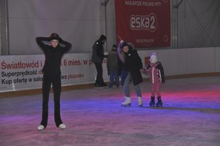 Lodowisko na Telegrafie w Kielcach. Grudzień 2024