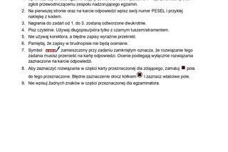 Matura próbna 2024 - angielski