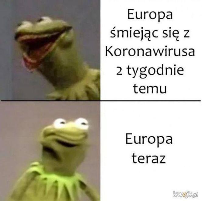 Kronawirus - MEMY, niektórzy żartują z choroby