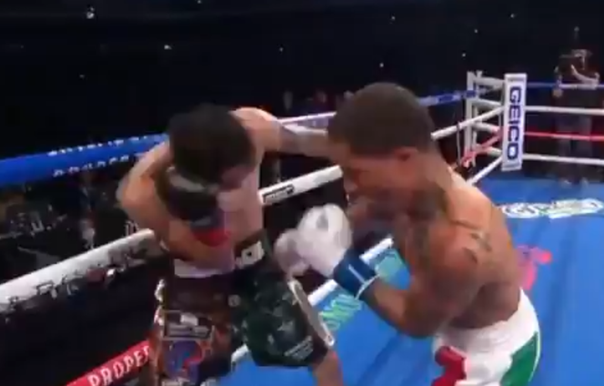 Brutalny nokaut w walce Gervonta Davis - Leo Santa Cruz