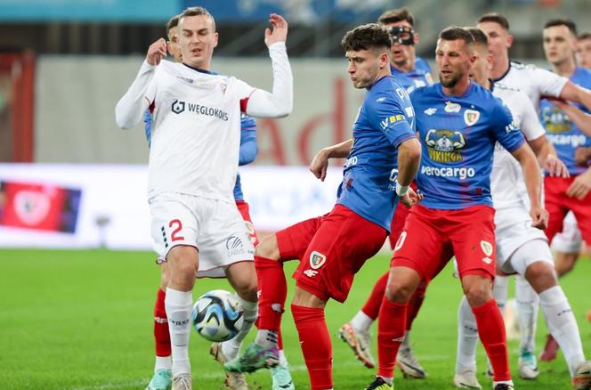 Piast Gliwice - Górnik Zabrze. Pół tysiąca fanów w meczu 20. kolejki PKO Ekstraklasy