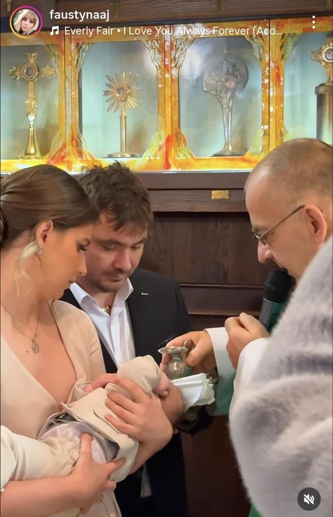 Chrzest syna Daniela Martyniuka