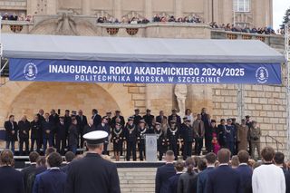 Inauguracja roku akademickiego 2024/2025, na Politechnice Morskiej w Szczecinie