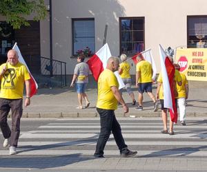 Protest Bałtyckie SOS w Gminie Choczewo 30 sierpnia 2024