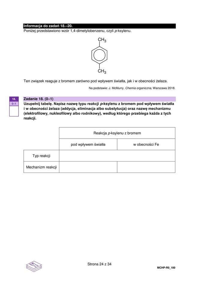 Matura chemia 2025: Odpowiedzi i arkusze CKE [16.05.2025] nowa formuła 2023