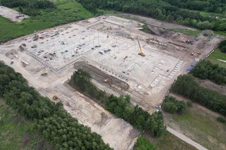 Harden Construction buduje dwie nowoczesne hale w Kobyłce pod Warszawą. Powierzchnia obu obiektów wyniesie blisko 46 tys. mkw.