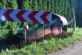 Pijany spowodował kolizję i uciekł. Gdy go zatrzymali, doszło do szarpaniny