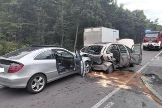 DK 19. Tchórzew. Wypadek w trakcie pielgrzymki! 3 osoby ranne, w tym 2 dzieci