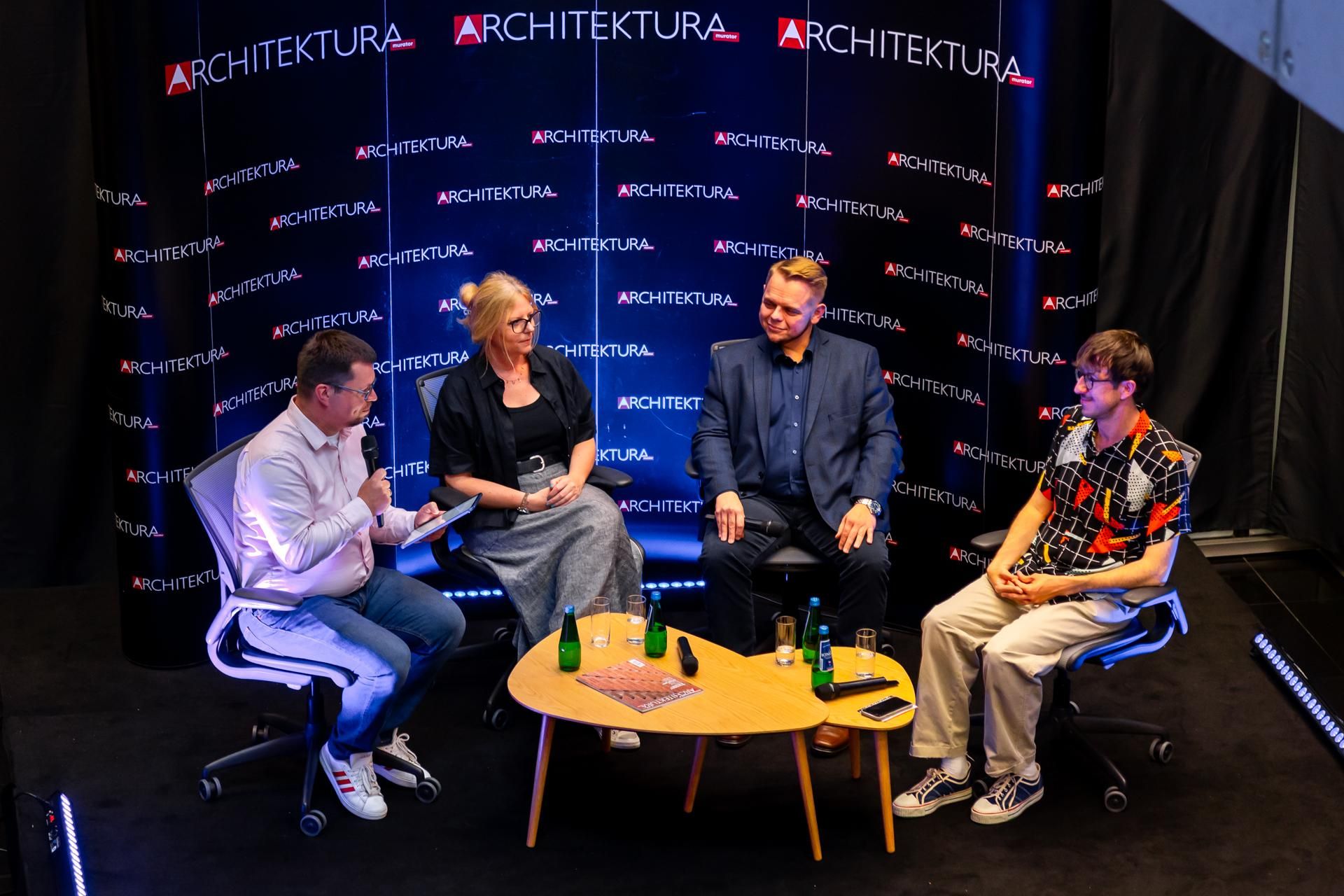 Warszawa - Wolf Marszałkowska - debata Architektury