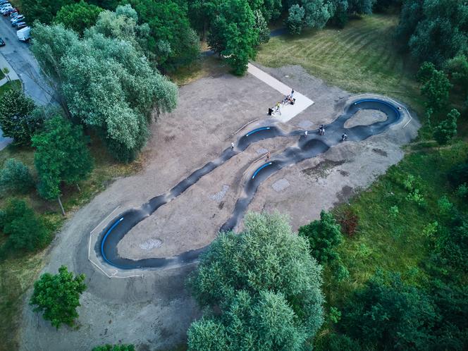 W Gliwicach powstał nowy pumptrack. To już trzeci pumptrack i jednocześnie największy w mieście