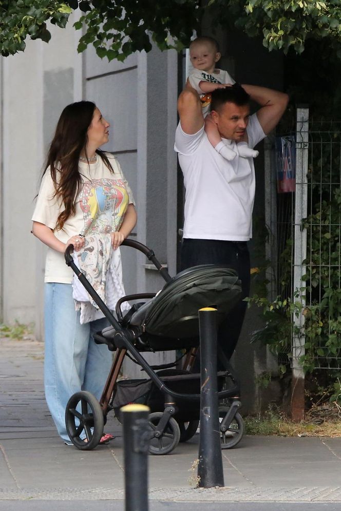 Marcin Hakiel z Dominiką  Serocką w studiu tatuaży