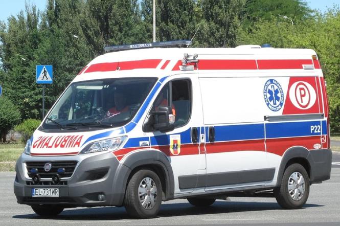 Tragiczny wypadek w Poddębicach. Nie żyje 10-letnia dziewczynka