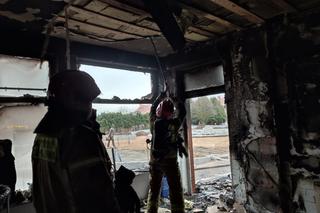 Lubuskie: Pożar pawilonu handlowego w Zbąszynku