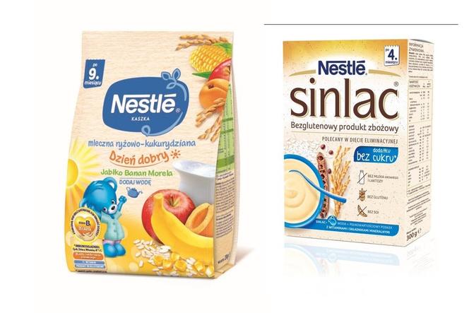 Uwaga rodzice! Kilkanaście rodzajów kaszek Nestle dla dzieci wycofano z obrotu