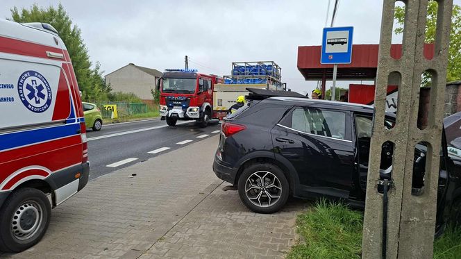 Wypadek w Parszowie