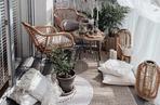 Balkon boho – na wąskim balkonie