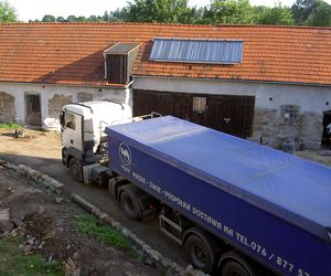Remont domu szachulcowego w Płóczkach Górnych (Dolny Śląsk)