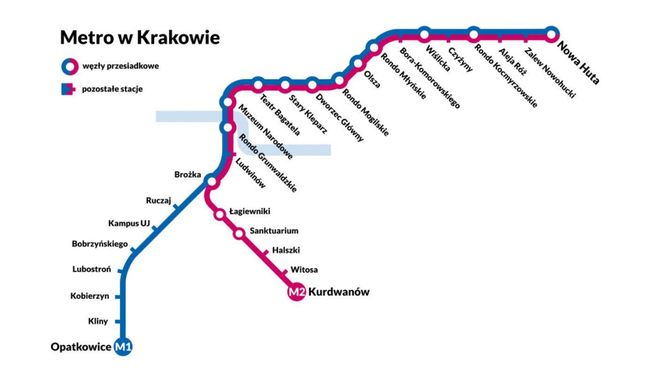 Metro w Krakowie - stacje