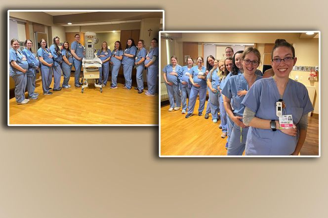 Szpital ogłasza: 14 pielęgniarek z jednego oddziału jest w ciąży! Prawdziwy baby boom