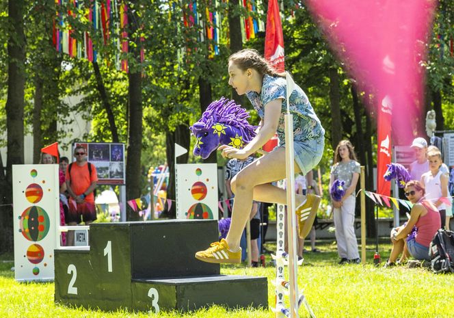 Pierwsze Zawody Hobby Horse w Julinek Park