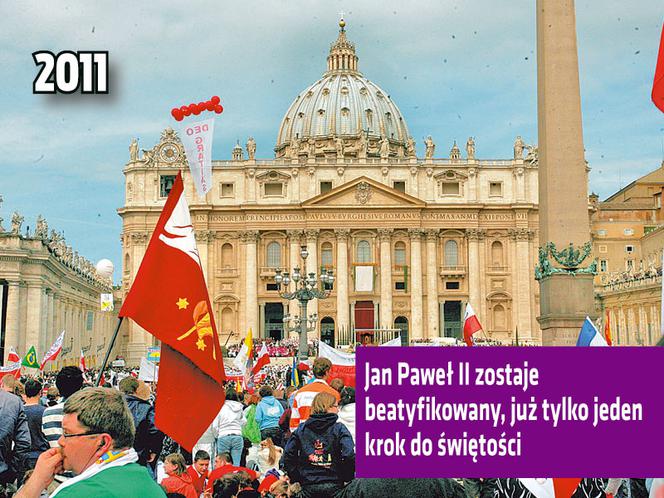 JAN PAWEŁ II Świętym!