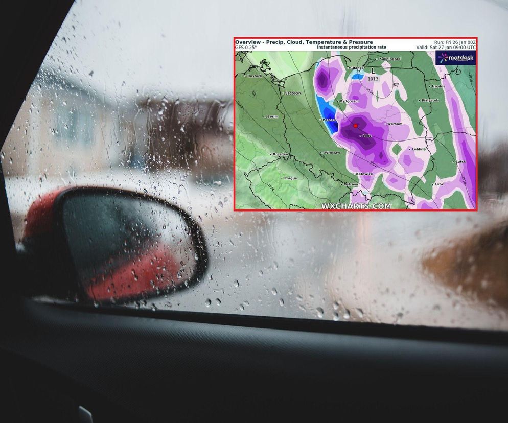 Trudne warunki na drogach w piątek, 26 stycznia