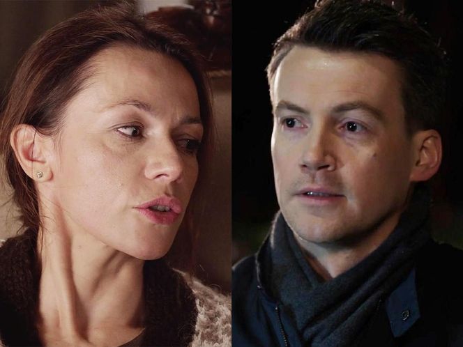 M jak miłość odc. 1856. Jakub Karski (Krzysztof Kwiatkowski), Martyna (Magdalena Turczeniewicz)