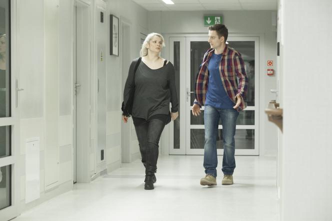 Przyjaciółki 7 sezon odc. 80. Patrycja (Joanna Liszowska), Michał (Marcin Rogacewicz)