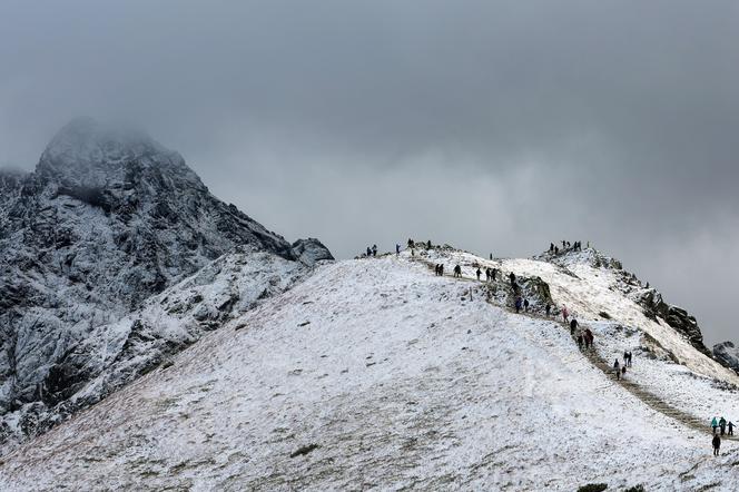 Tatry przysypane śniegiem