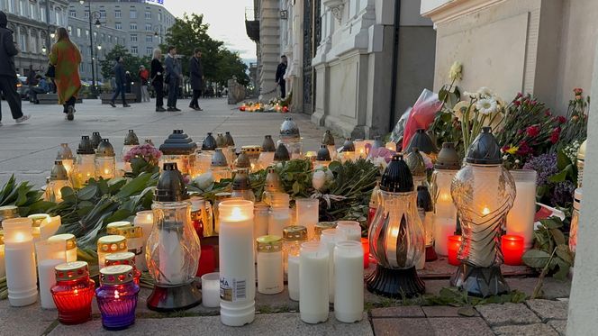 Społeczność UW pożegnała zaatakowaną pracowniczkę (8.05.2025)