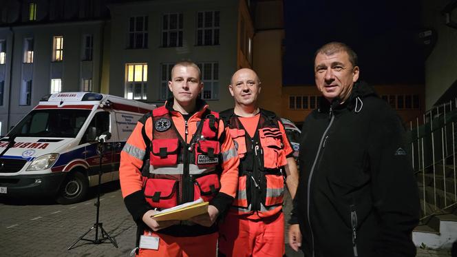 Wypadek w pobliżu Konotopu  - autobus z tirem 