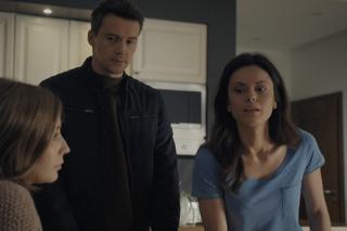 M jak miłość odc. 1803. Justyna (Magdalena Wieczorek), Jakub Karski (Krzysztof Kwiatkowski), Kasia (Paulina Lasota)