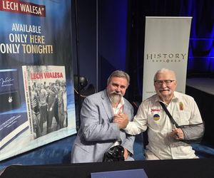 Lech Wałęsa w USA