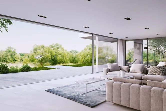 Dom z widokiem na komfort – zalety dużych przeszkleń 