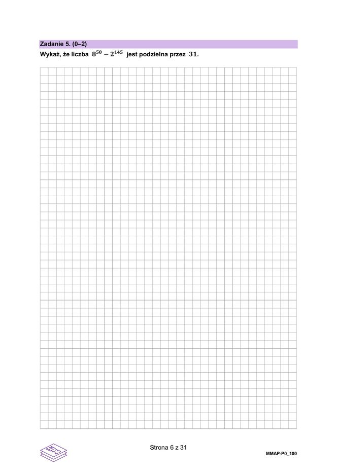 Matura poprawkowa  MATEMATYKA 2025- FORMUŁA 2023