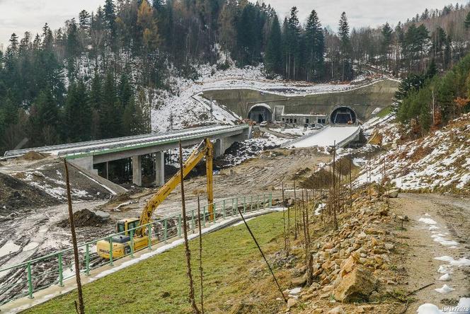 Budowa trasy S1. Obejście Węgierskiej Górki