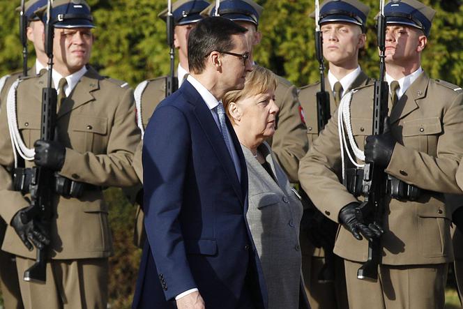  Angela Merkel w Warszawie
